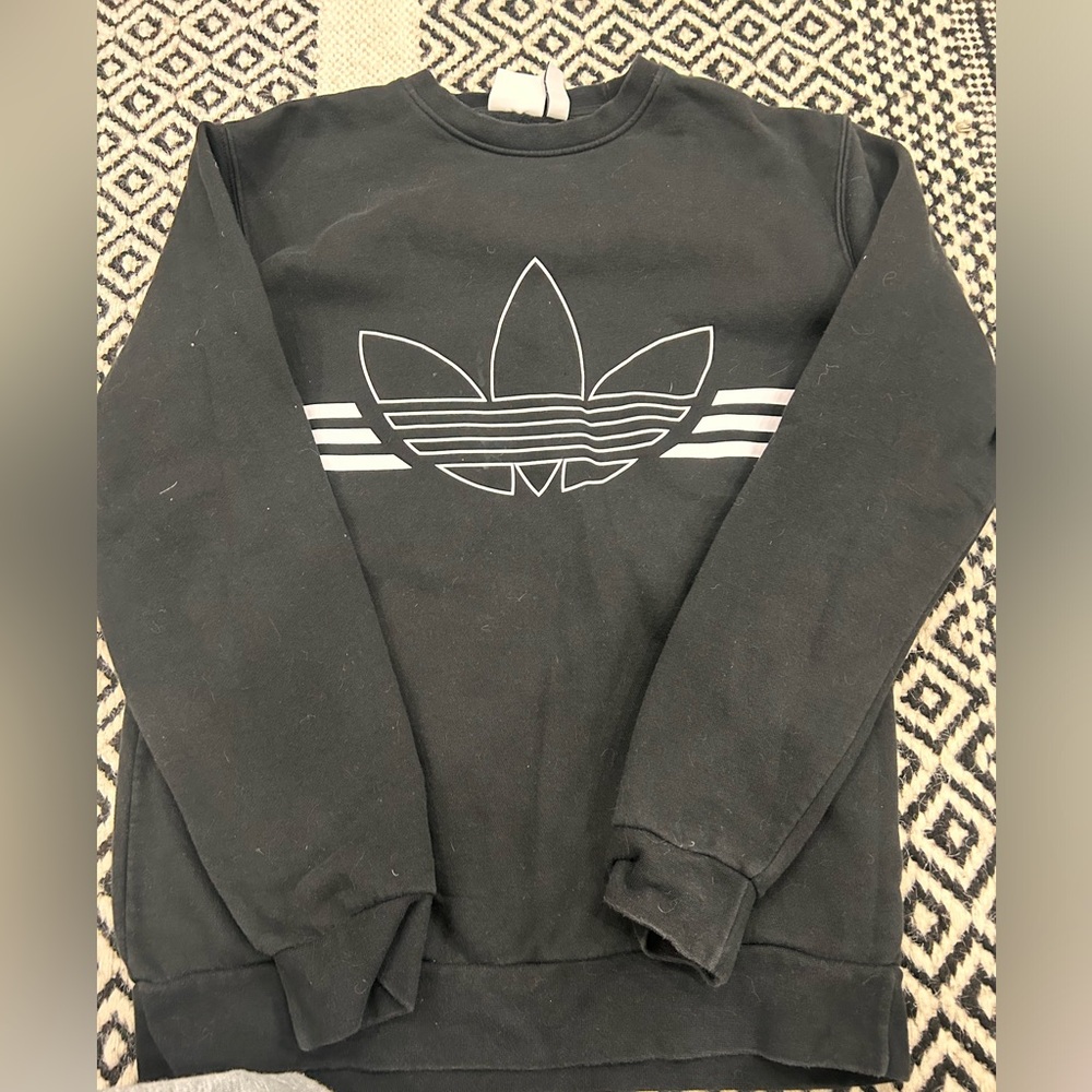 Adidas Originals Black Creckneck